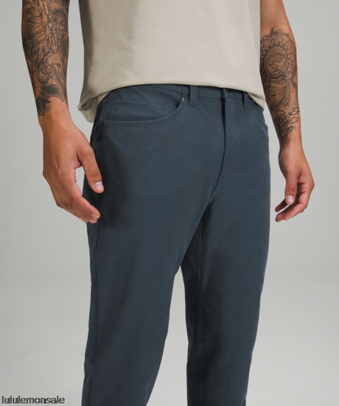 Lululemon Deutschland DELULU679 | Lululemon Deutschland Iron Blue Abc Locker Sitzende Verkürzte Hose Utilitech